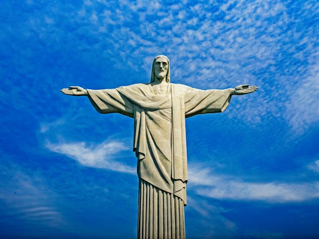 Il Cristo Redentore sul Corcovado, a Rio de Janeiro
